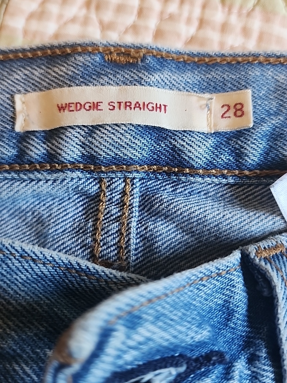 Light Blue Distressed Women's Jeans - Picture 3 of 4